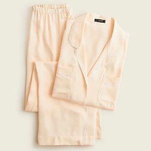 Jcrew easy-lux eco peach pajama set. Size medium.